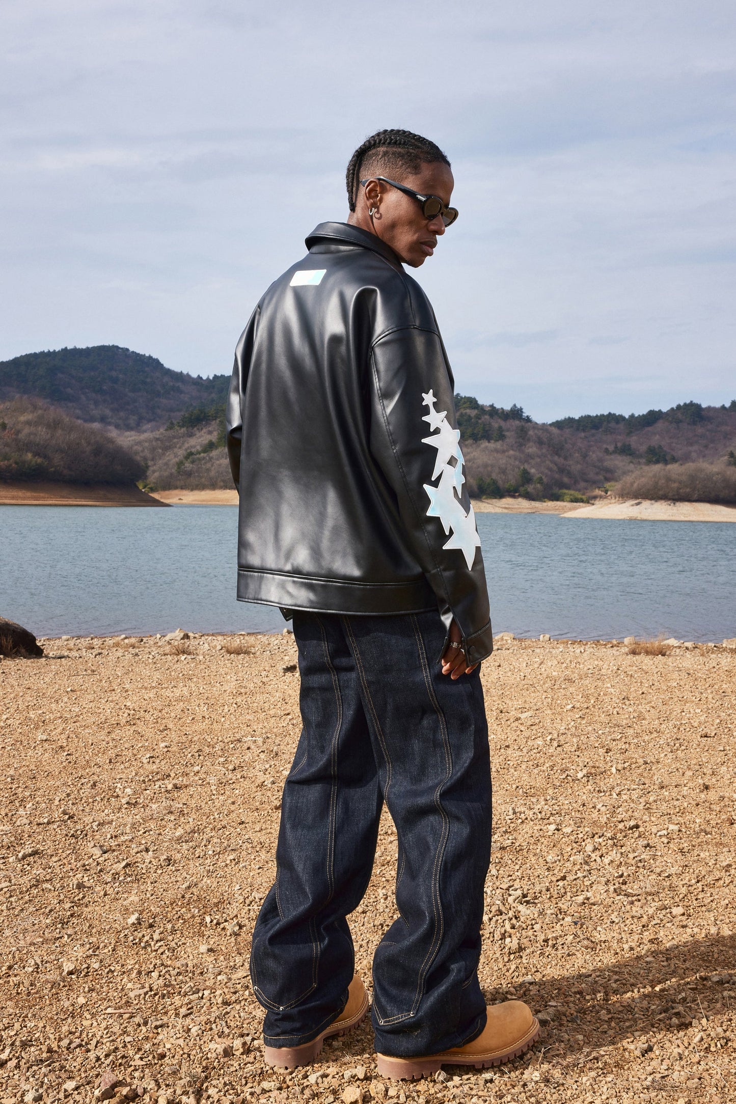 MEDM 스타 패치 재킷