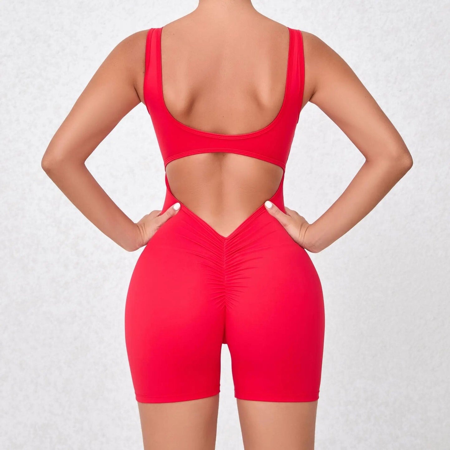 Scrunch Back Sculpting Romper