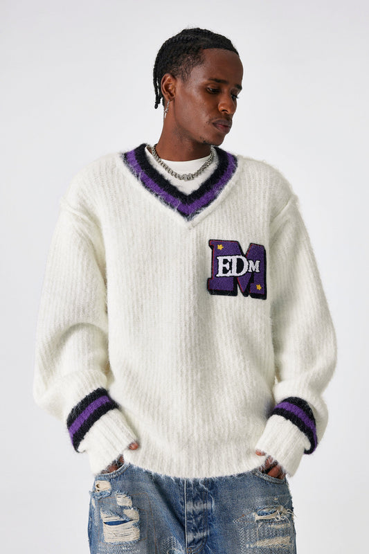 MEDM 브이넥 스웨터