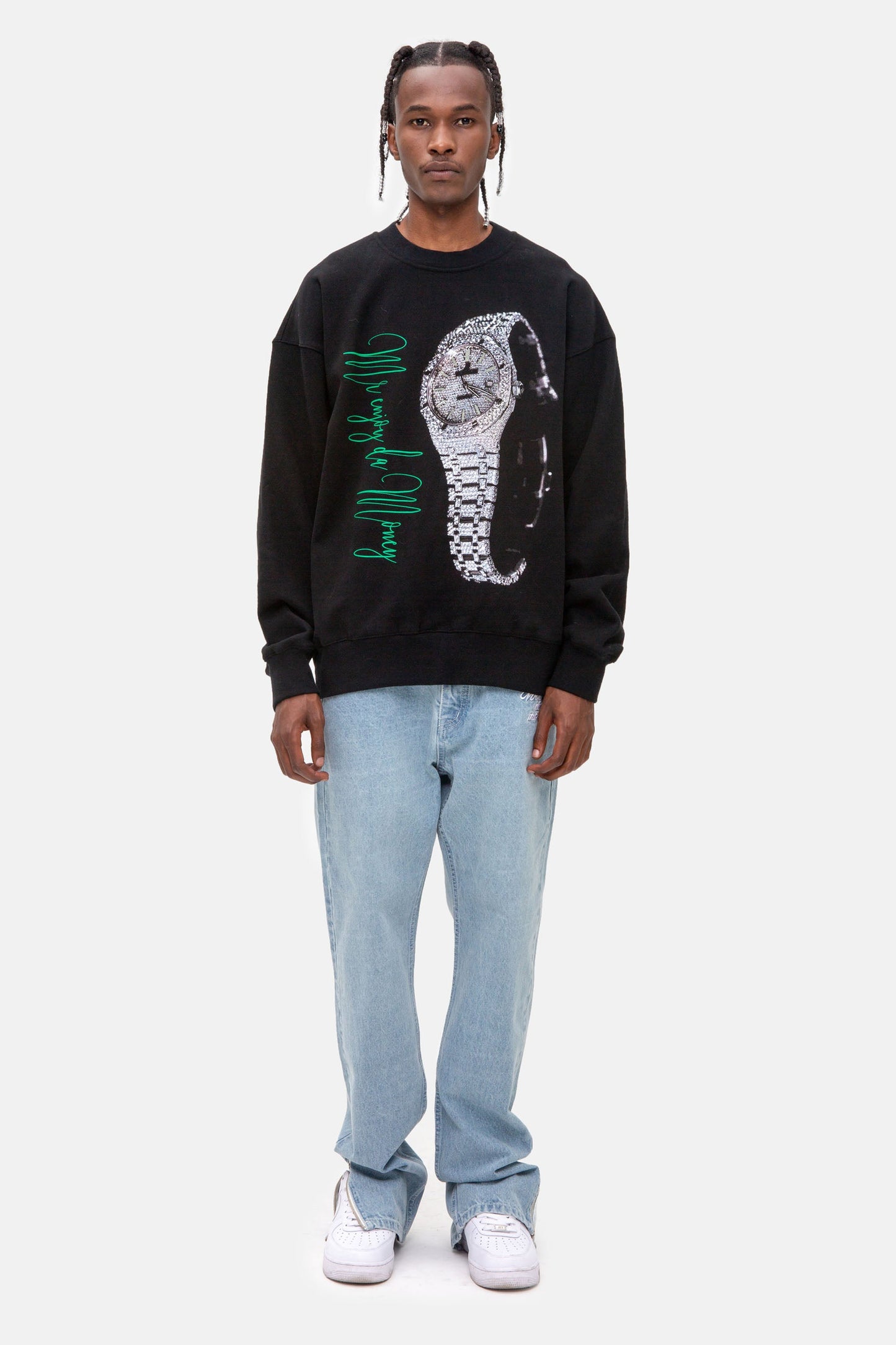 MEDM AP 블랙 스웨터