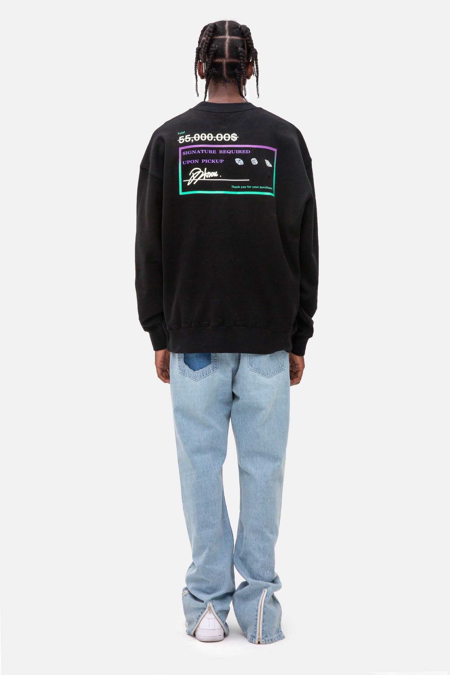 MEDM AP 블랙 스웨터