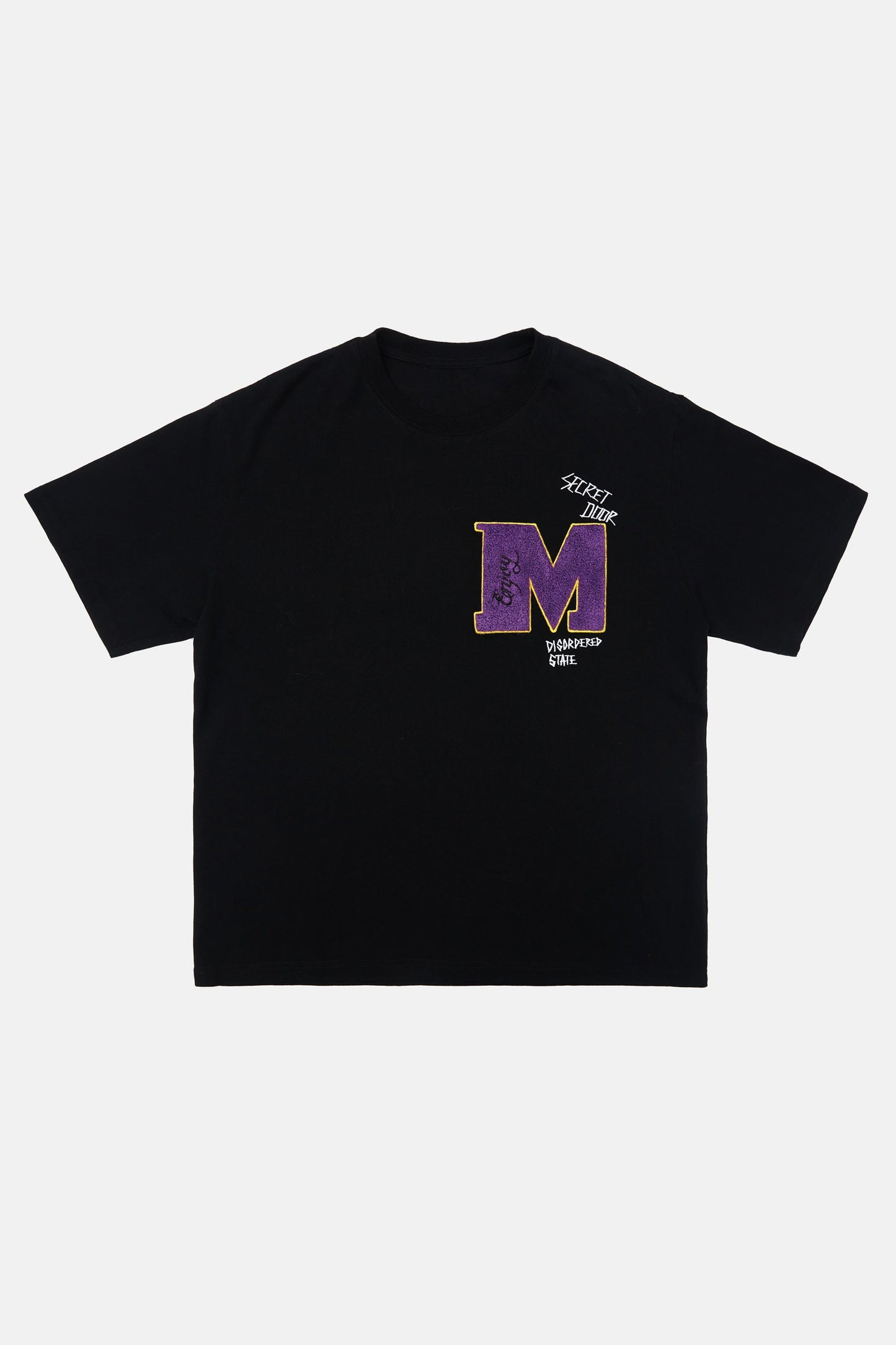 MEDM 자수 패치 티셔츠