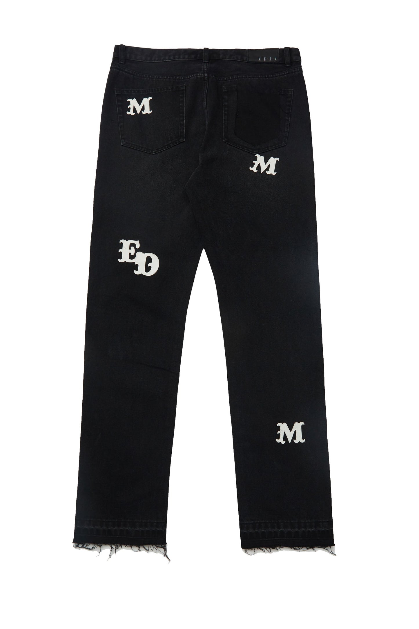 MEDM パッチ デニムパンツ