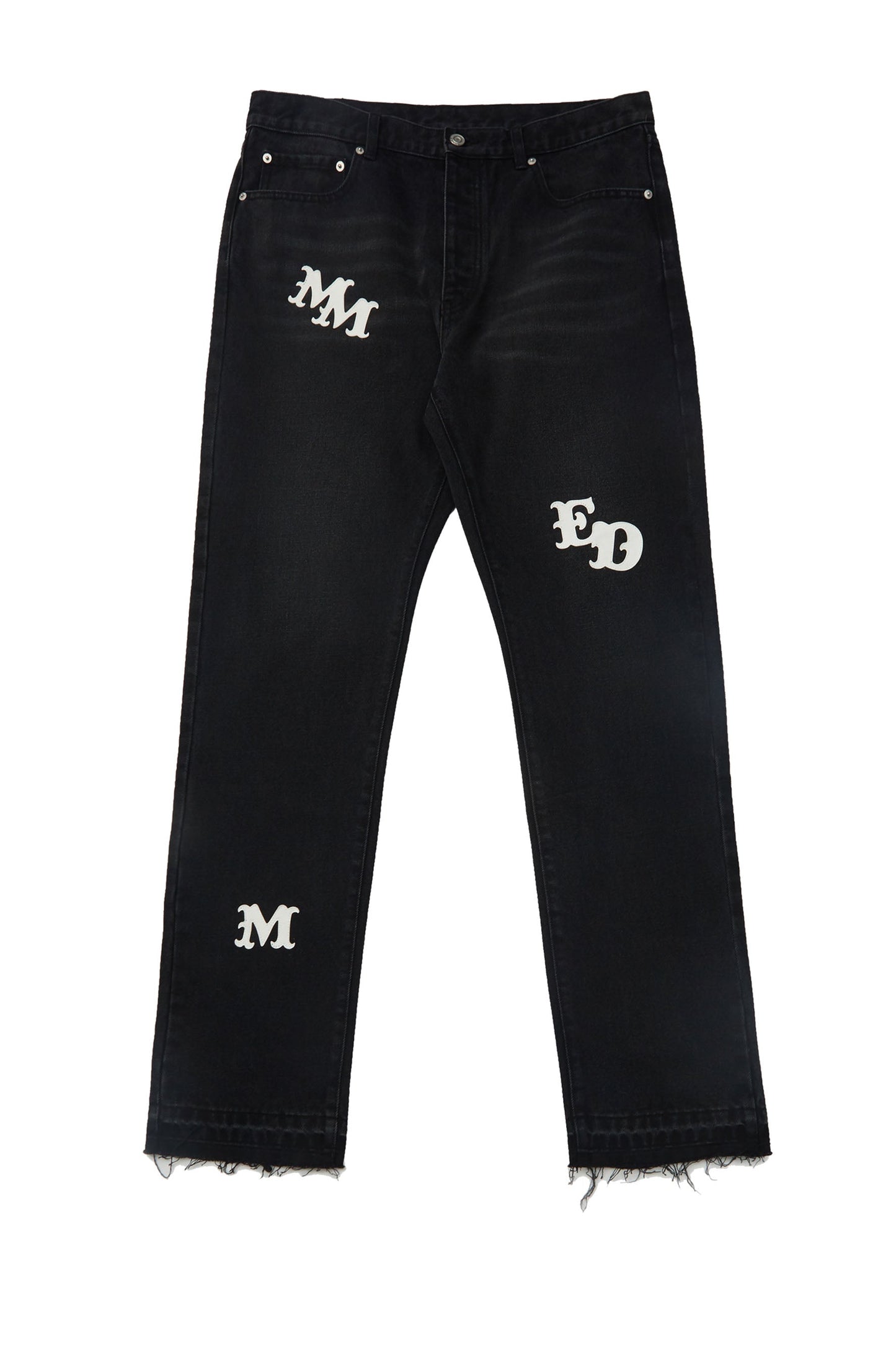 MEDM パッチ デニムパンツ