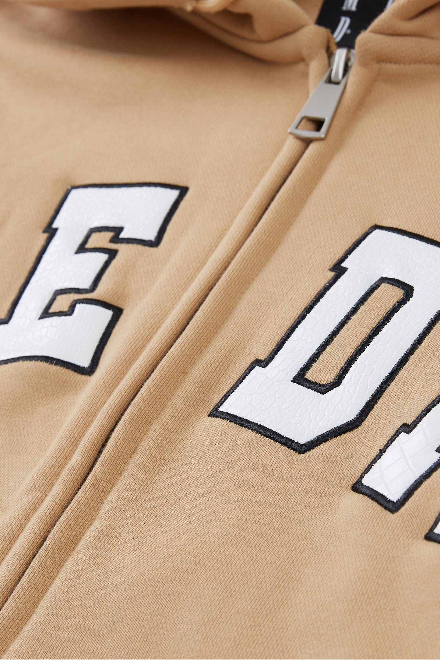 MEDM 스네이크 가죽 로고 후디