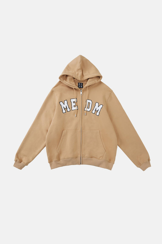 MEDM 스네이크 가죽 로고 후디