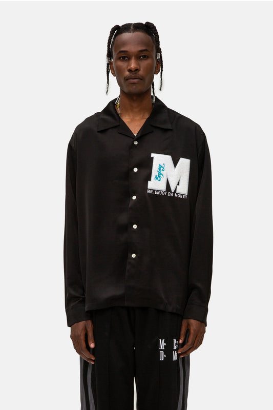 MEDM 블랙 긴팔 셔츠