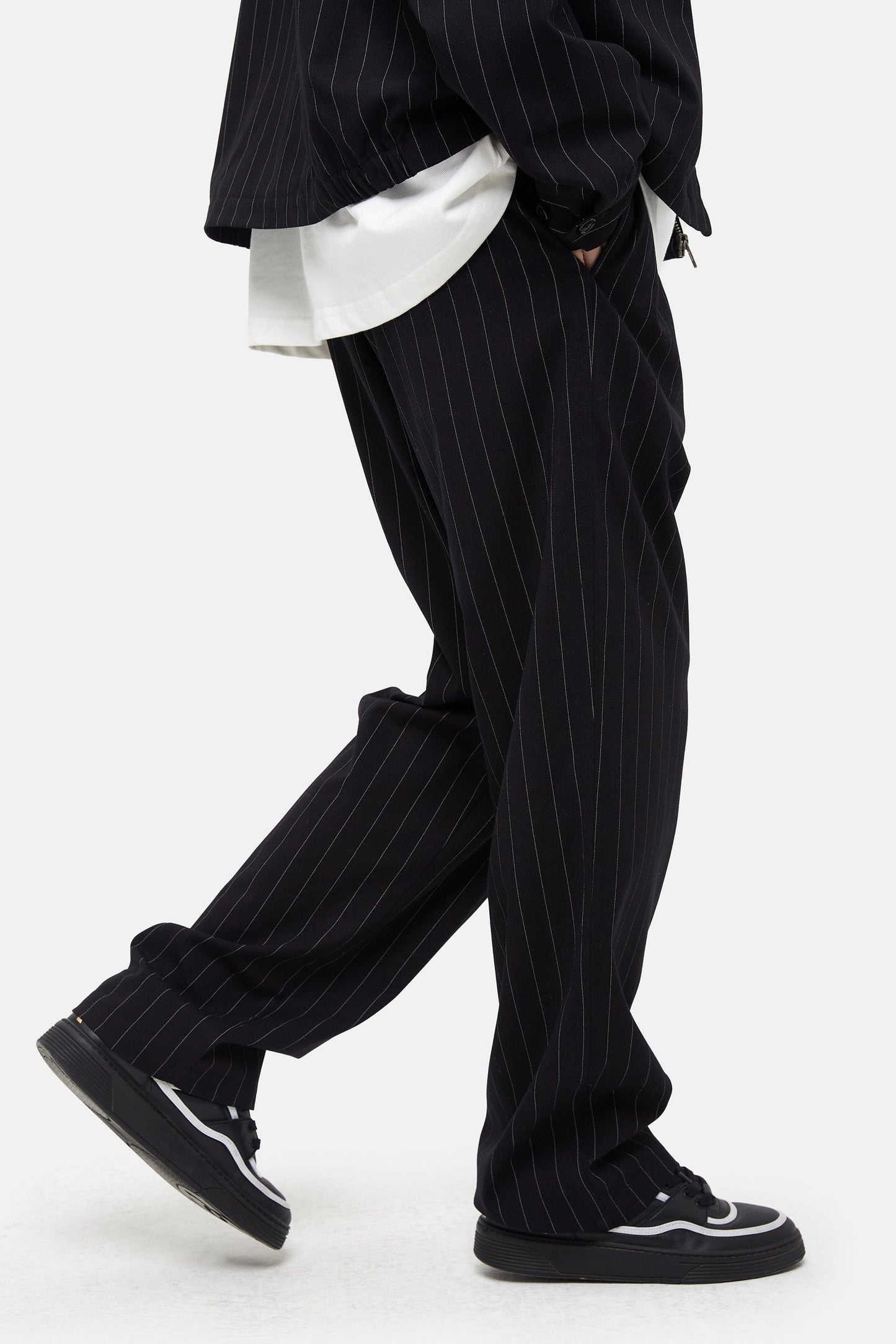 MEDM 스트라이프 팬츠