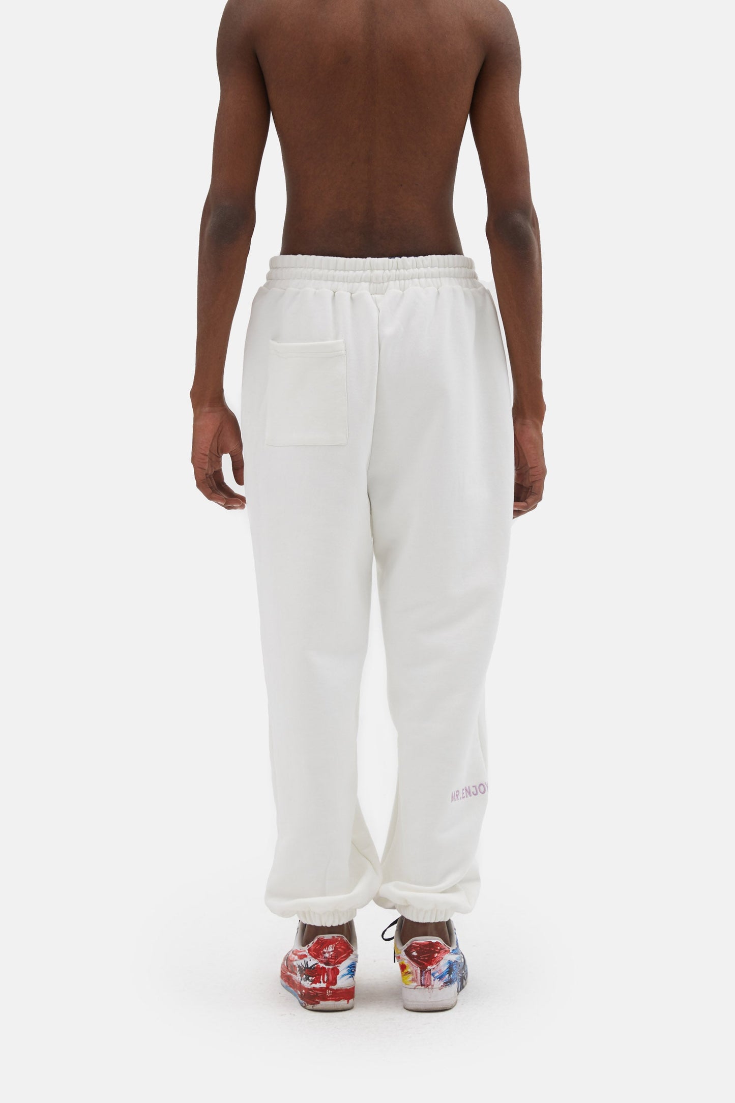 MEDM 자수 로고 스웻팬츠