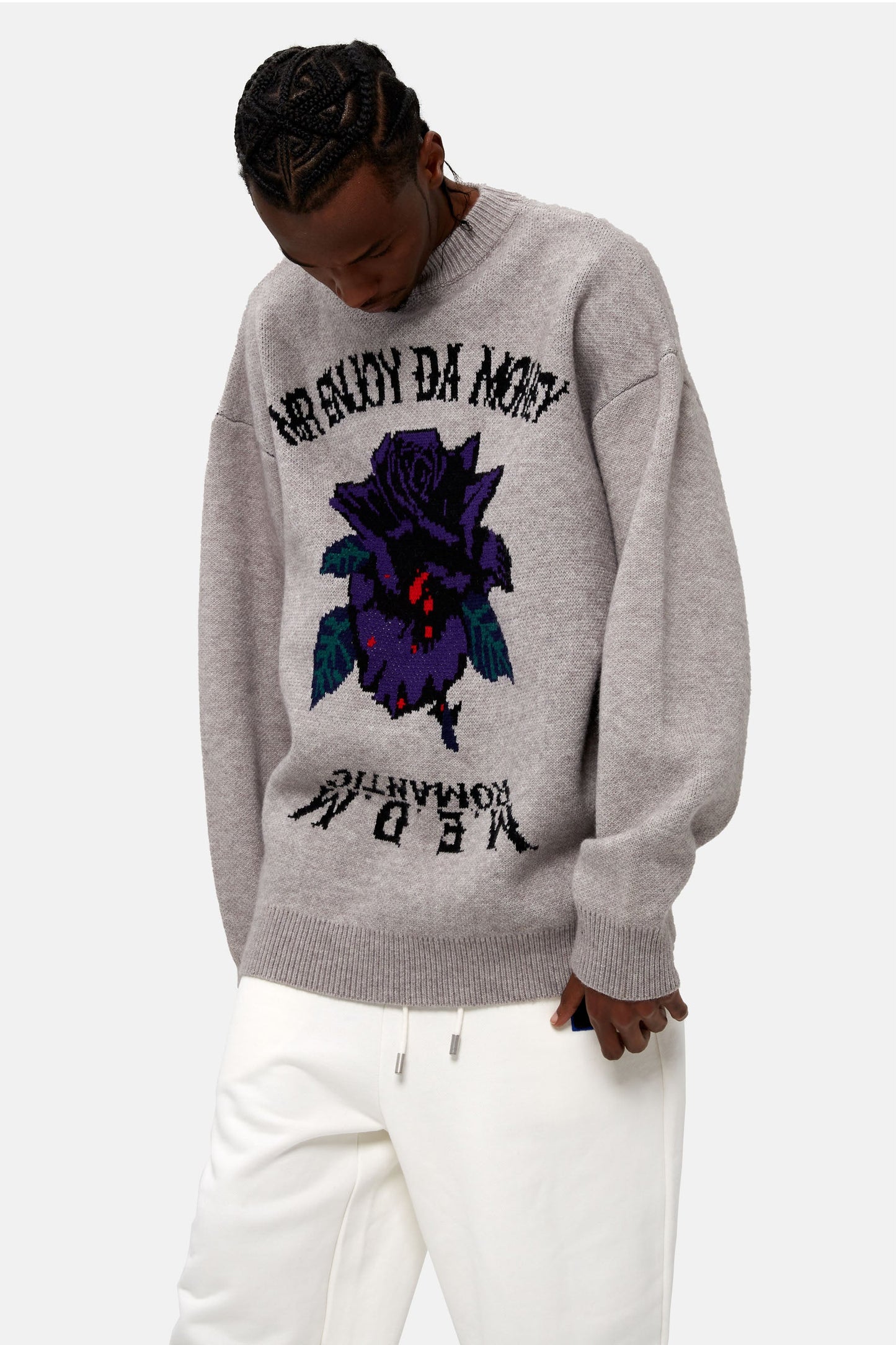 MEDM 로즈 스웨터