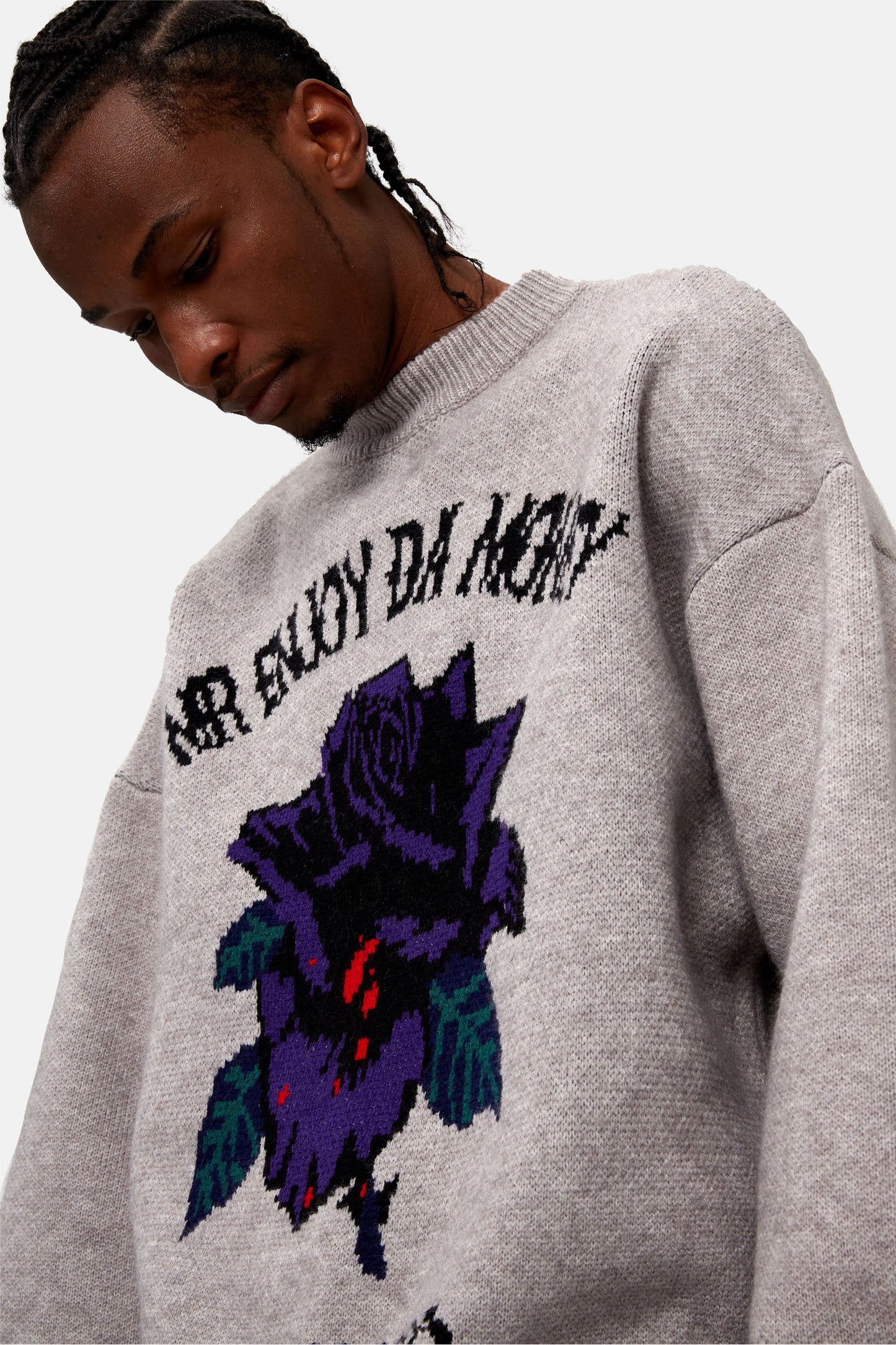 MEDM 로즈 스웨터