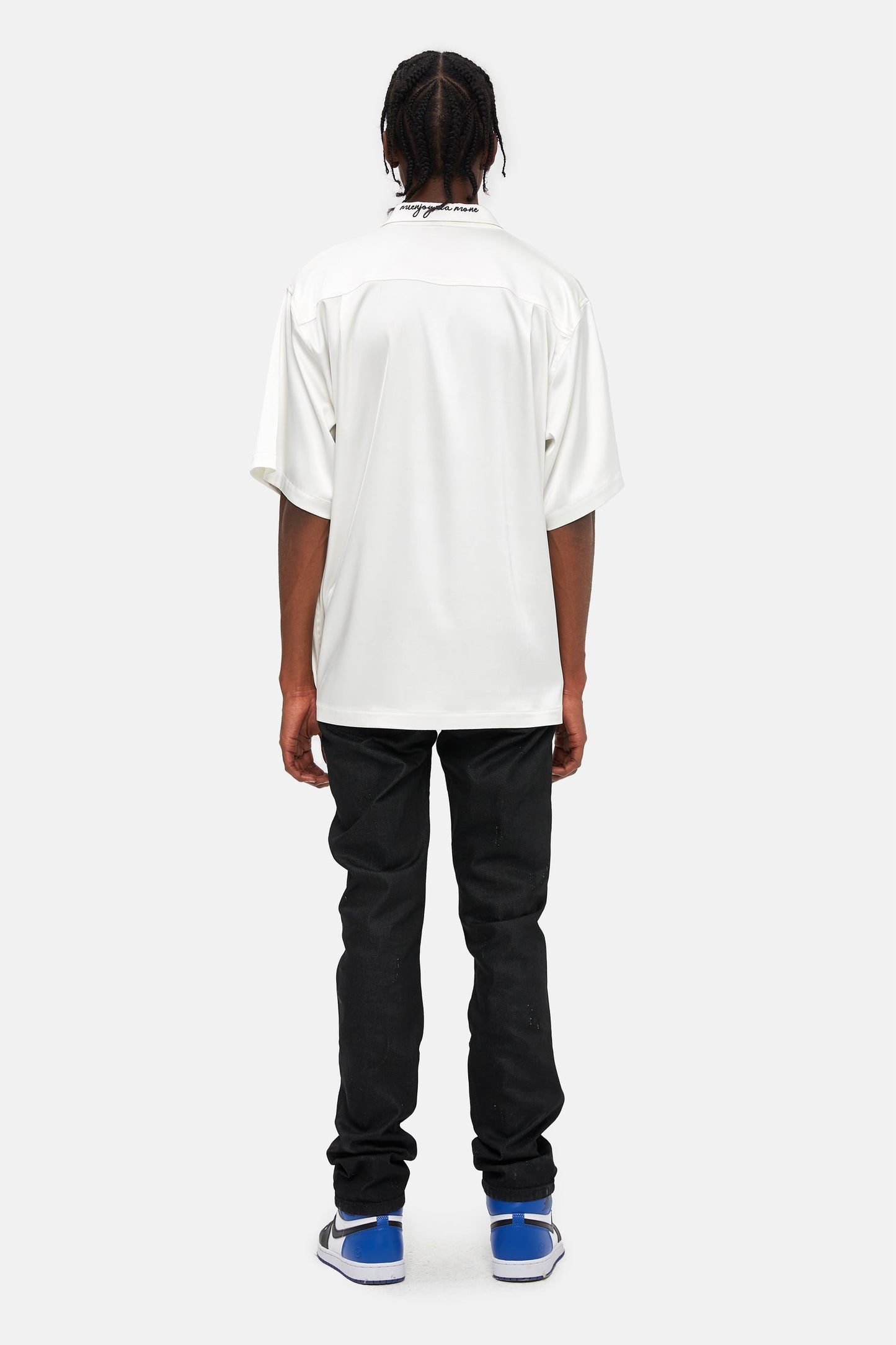 MEDM 자수 로고 셔츠