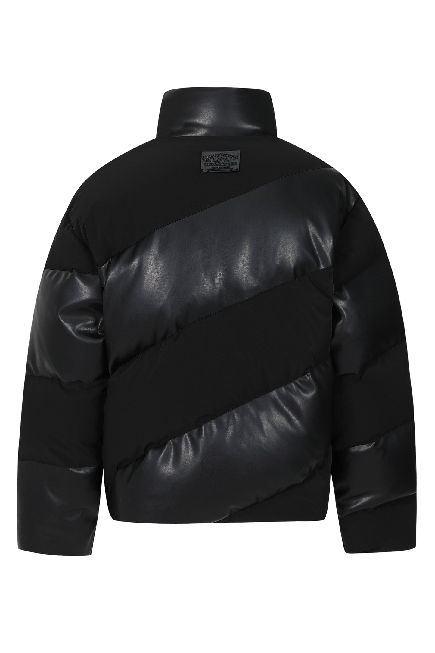 MEDM 엠보싱 로고 다운 재킷