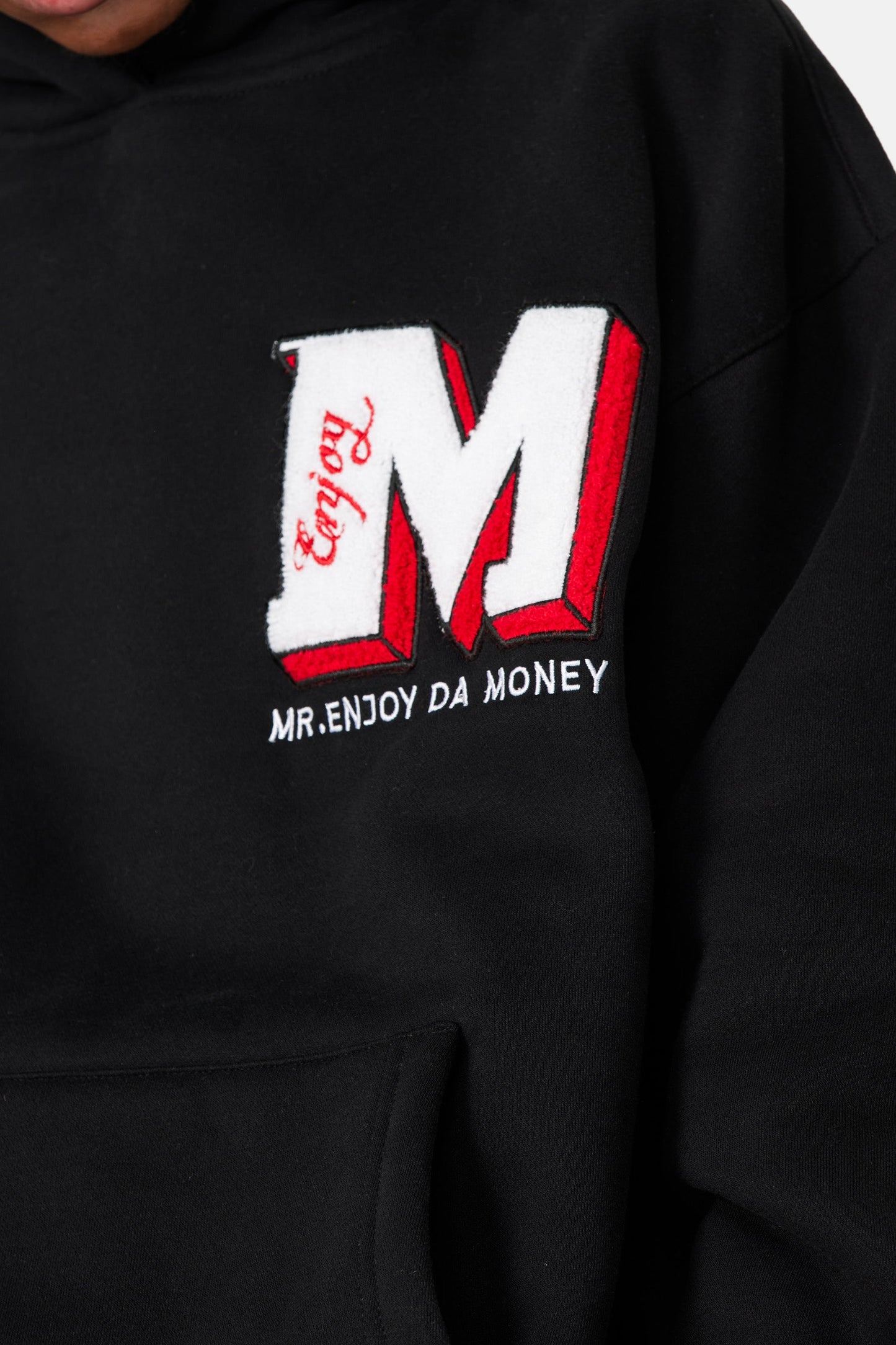 MEDM 자수 로고 후디