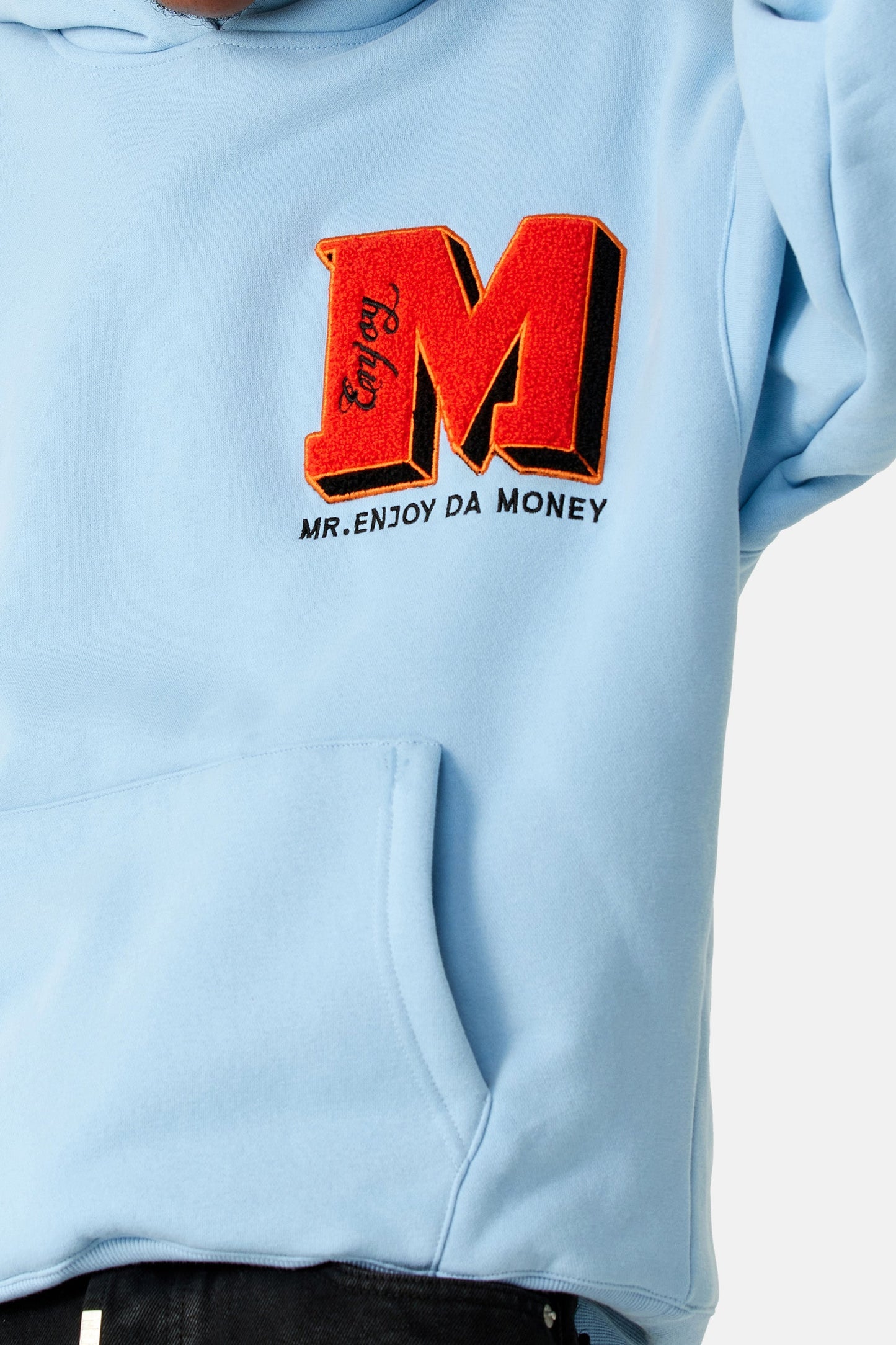 MEDM 자수 로고 후디