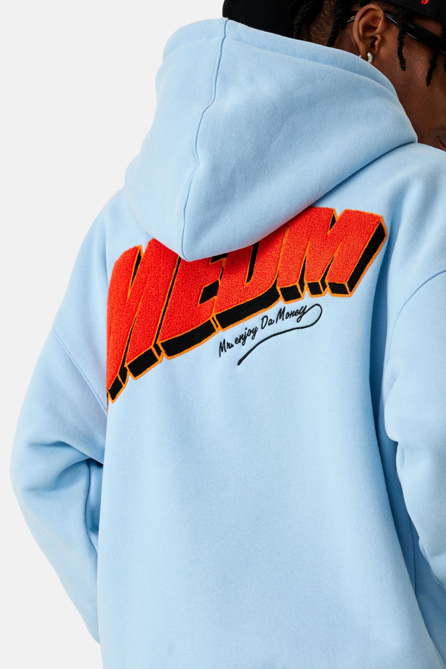 MEDM 자수 로고 후디