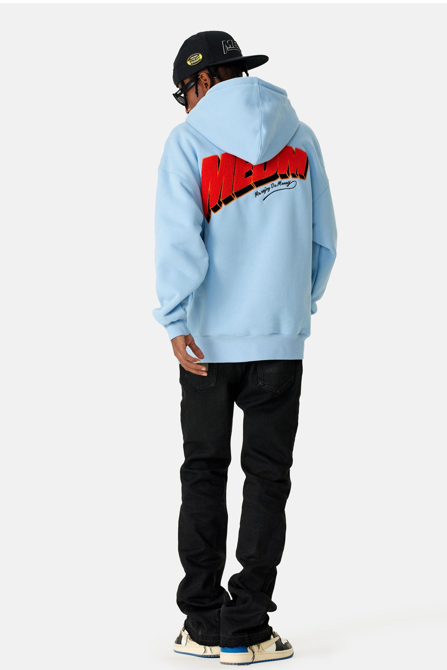 MEDM 자수 로고 후디