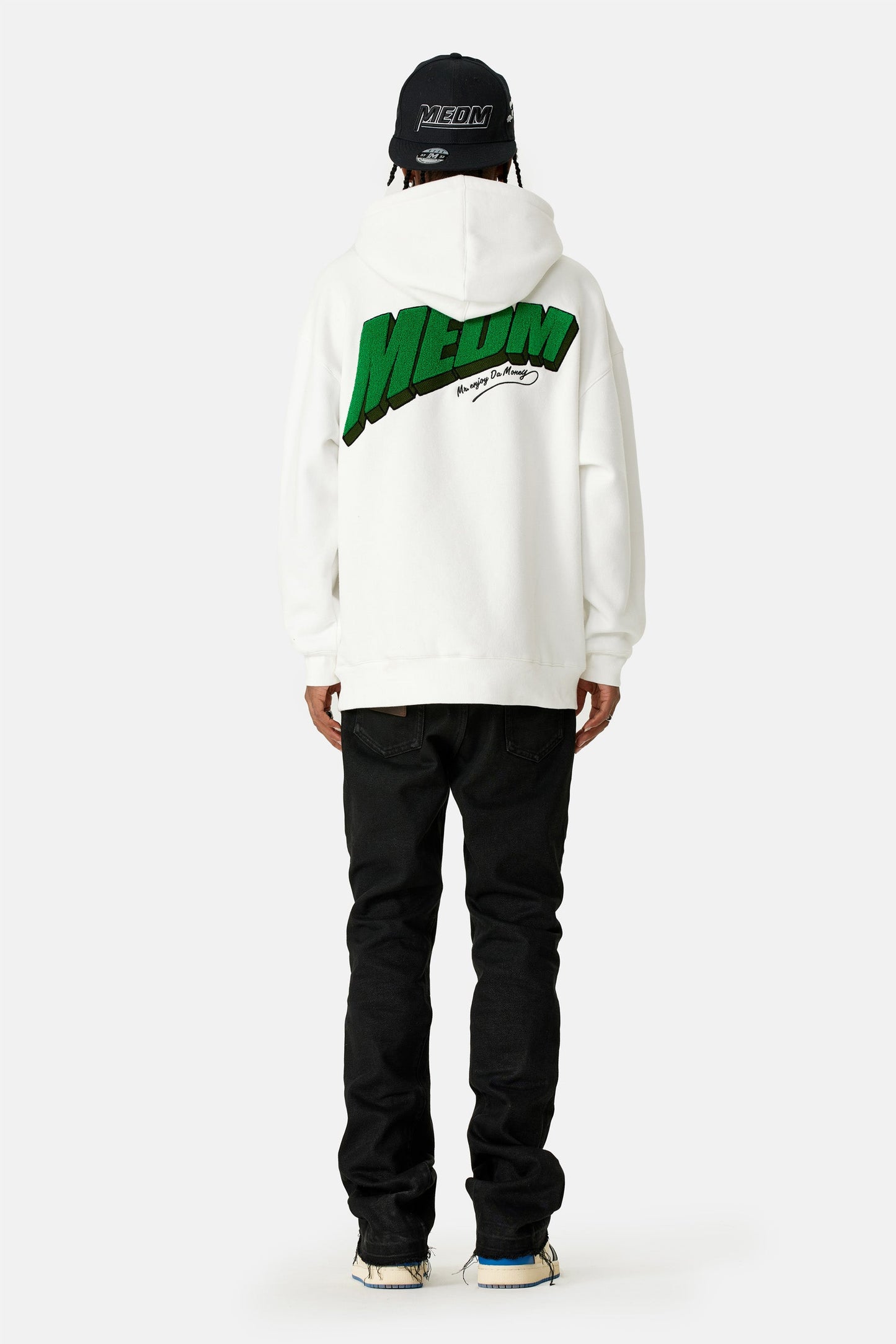 MEDM 자수 로고 후디