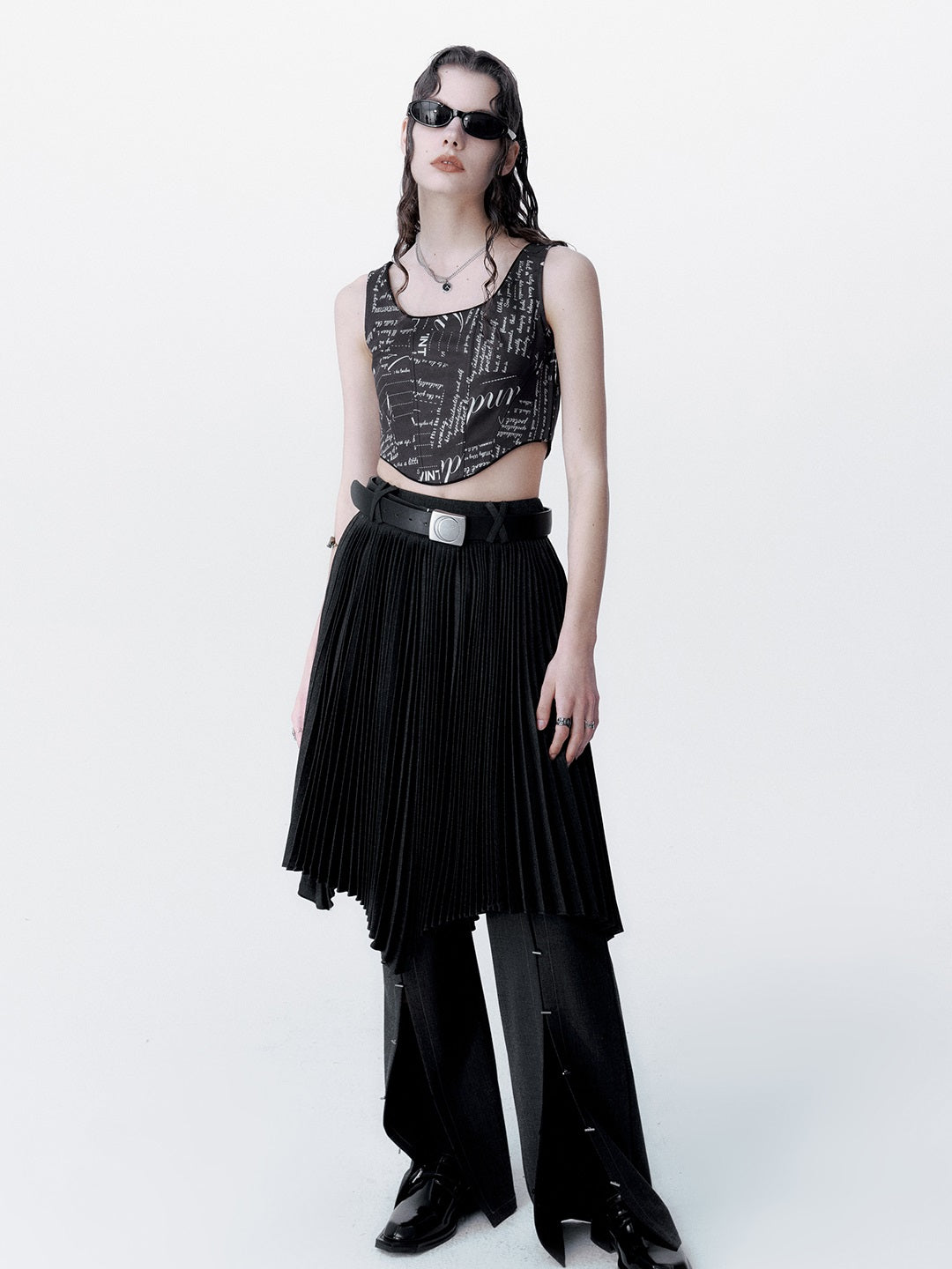 레터 크롭 니치 탑 