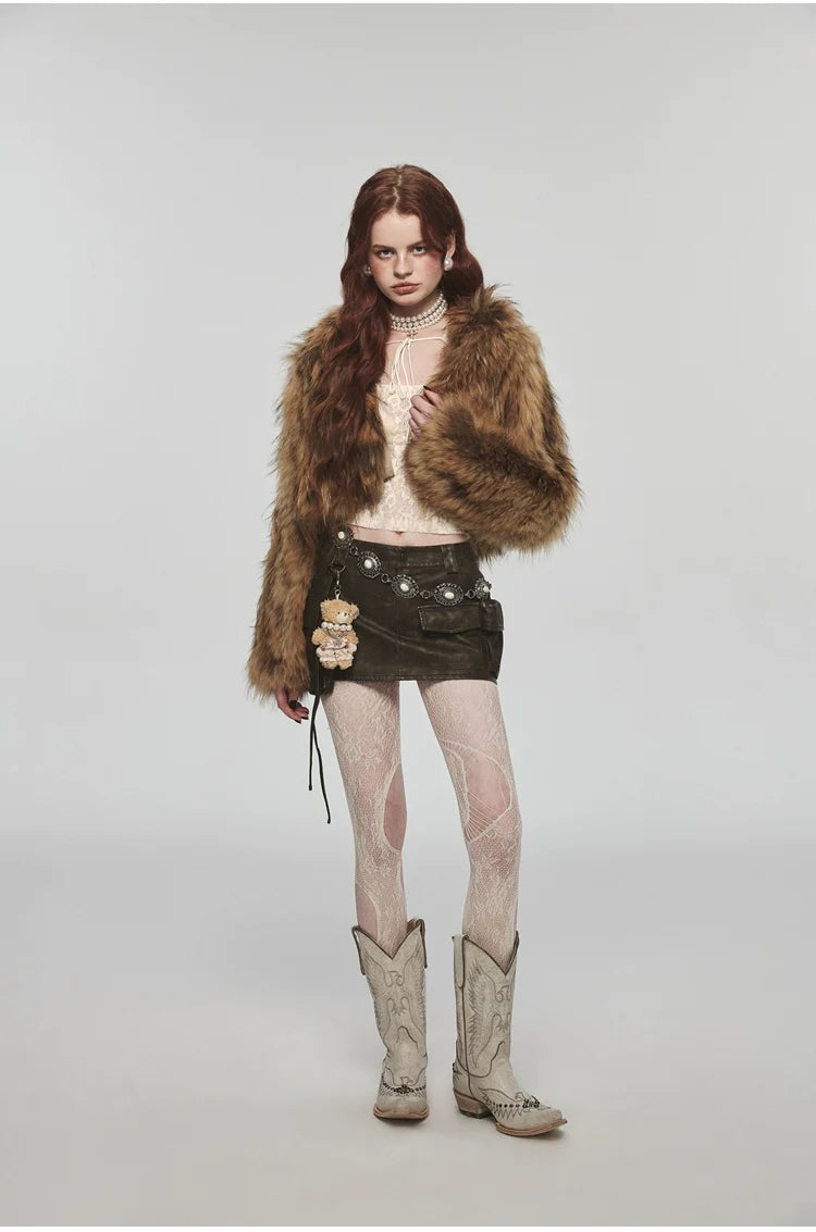 Rat Fur Short Thickened Coat