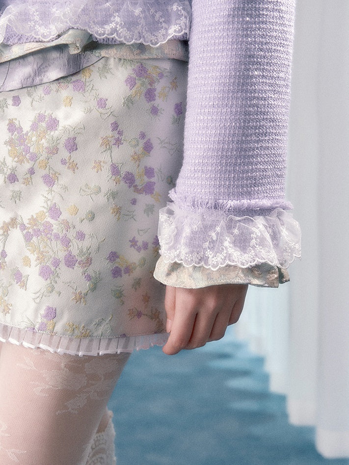 작은 향기로운 짧은 재킷