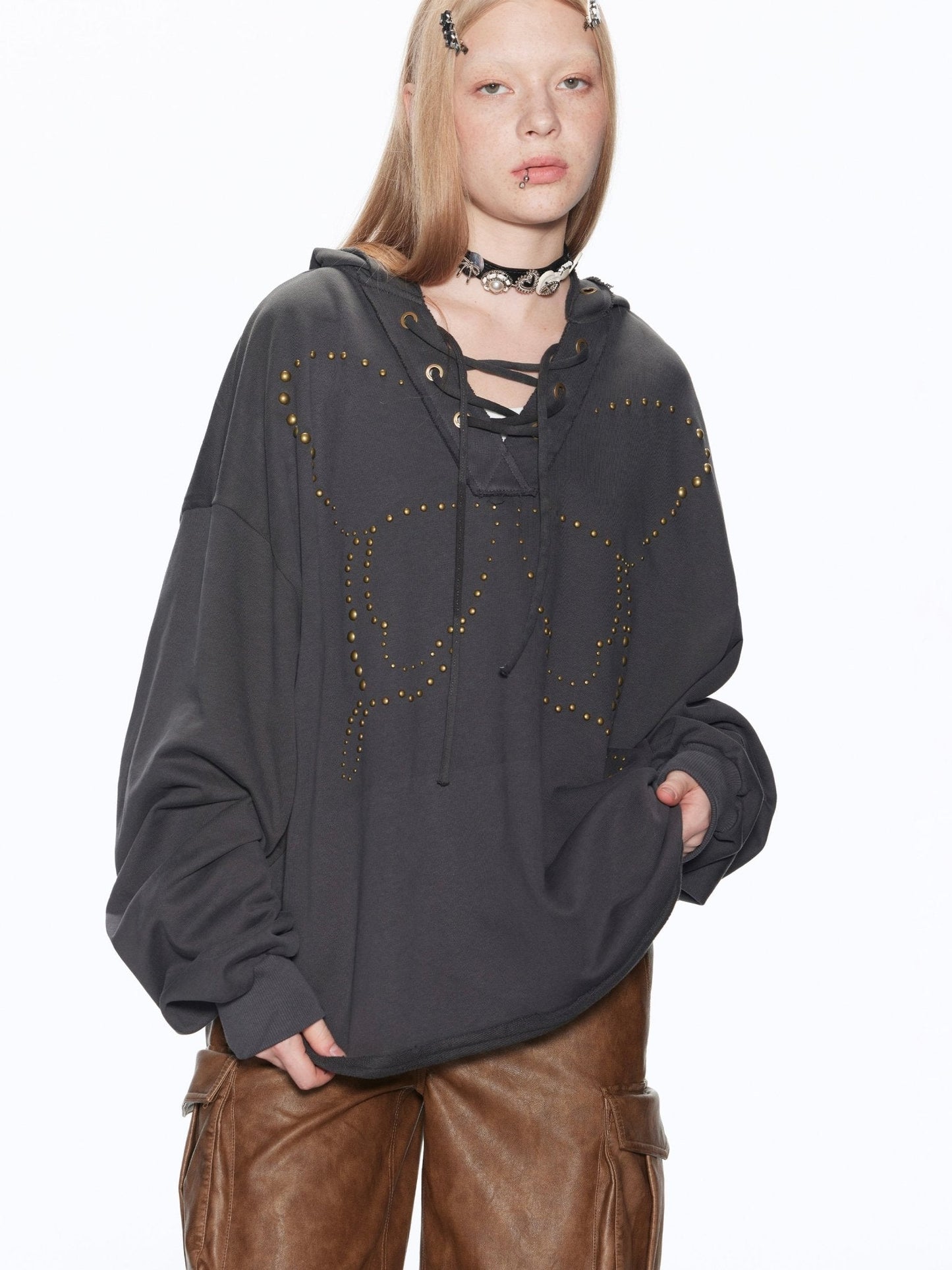 V-Neck Oversized Top RUN0016