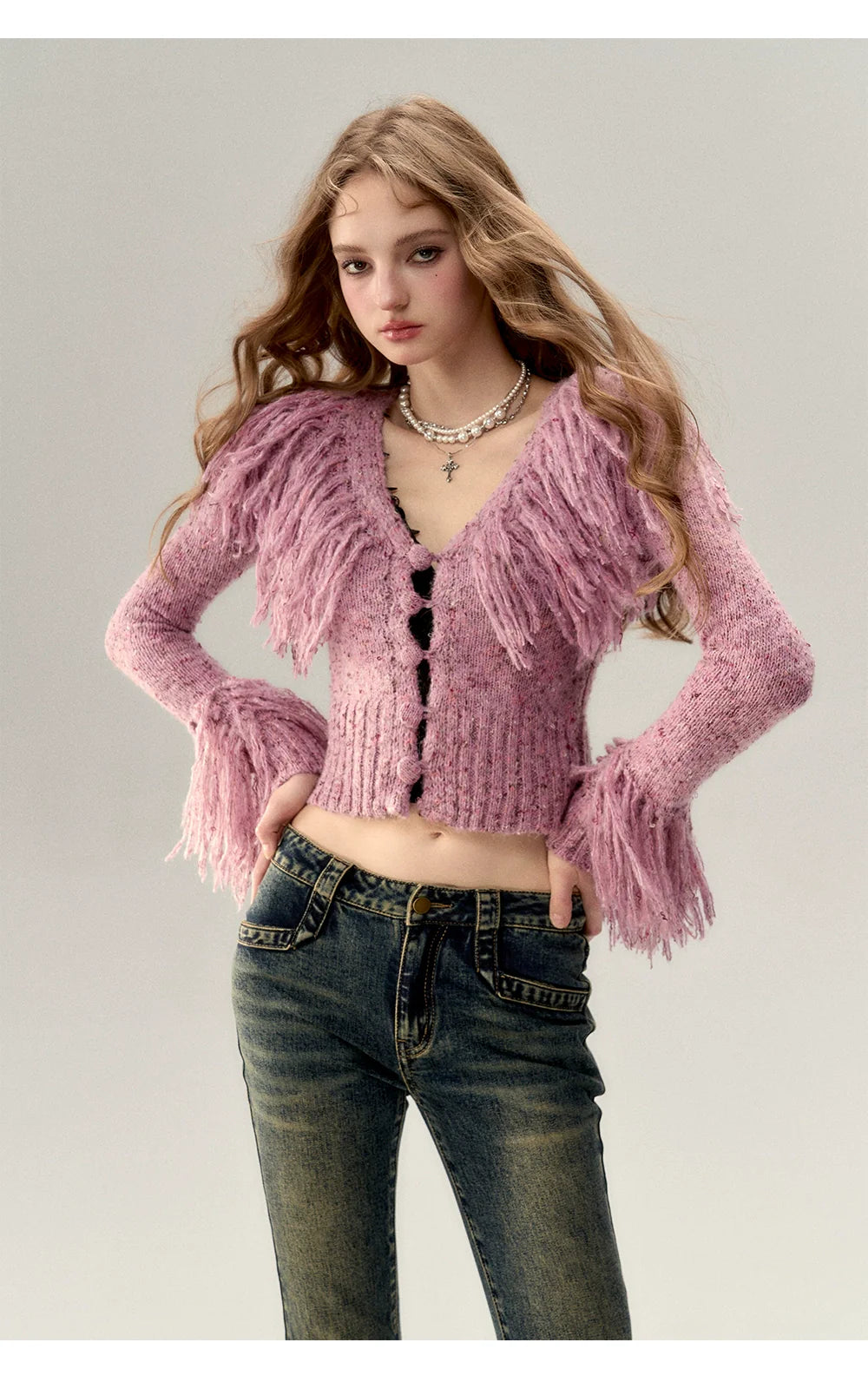 Fringe Knit Sweater