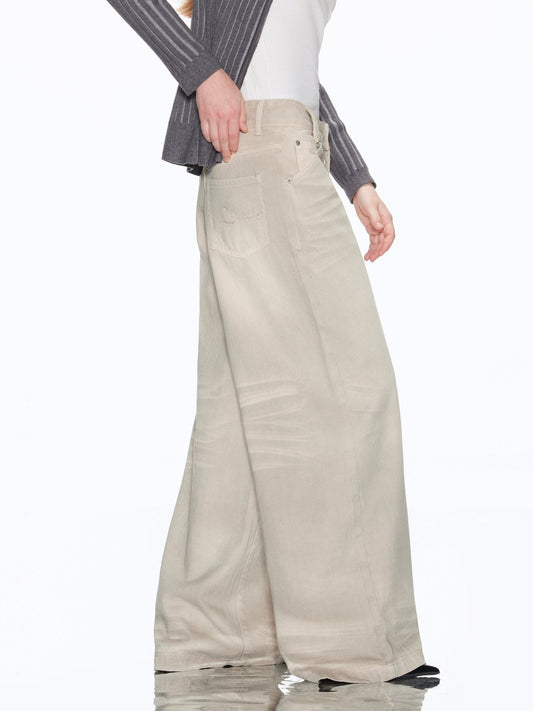 Low-Rise Wide-Leg Jeans RUN0009