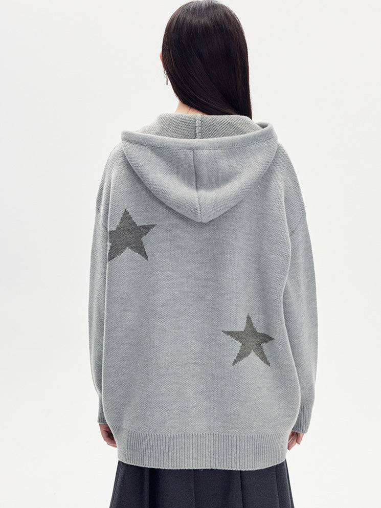 Star Hooded Sweater