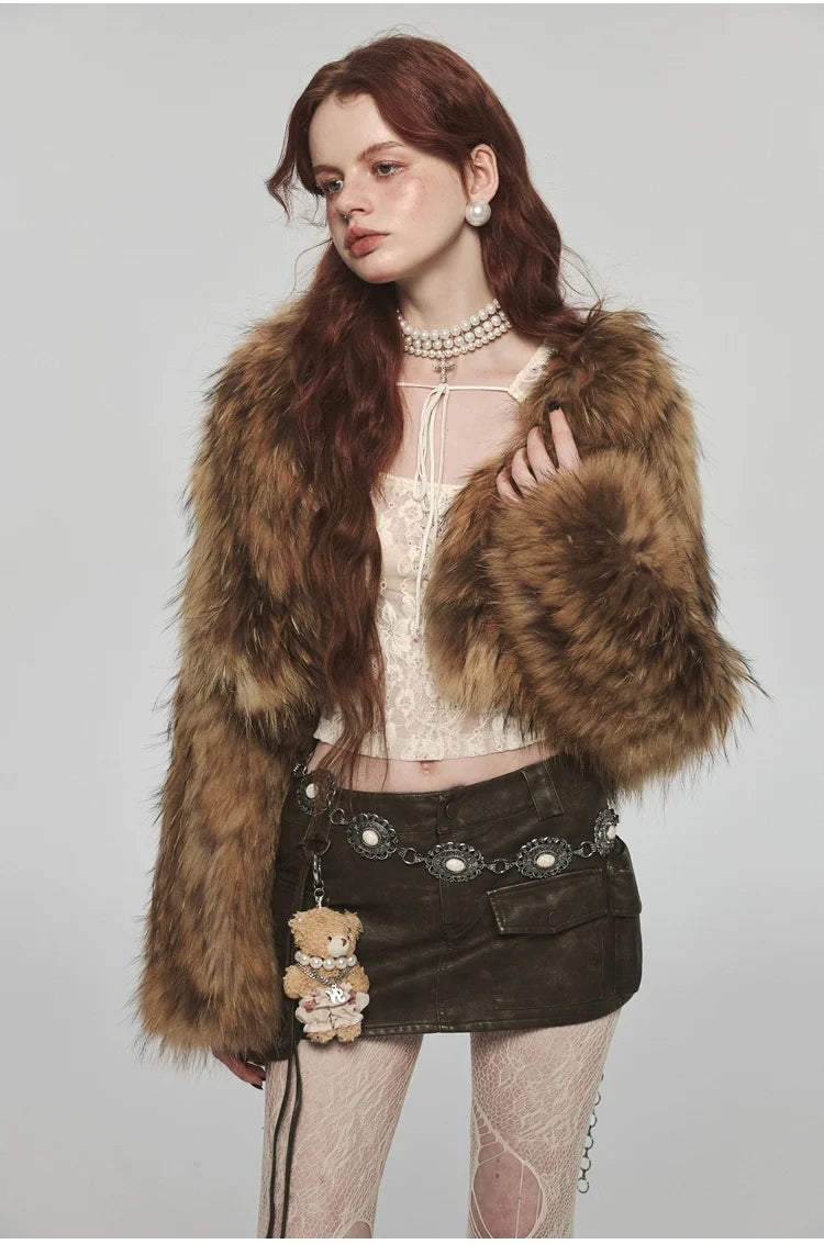 Rat Fur Short Thickened Coat