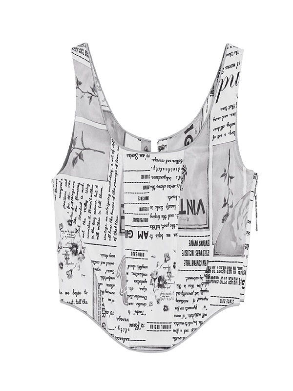 레터 크롭 니치 탑 