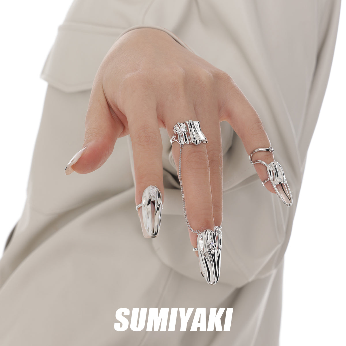 SUMIYAKI NAIL RING