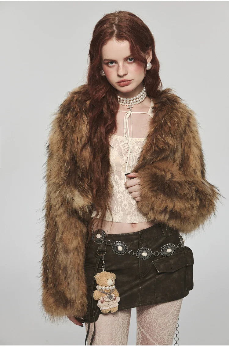 Rat Fur Short Thickened Coat