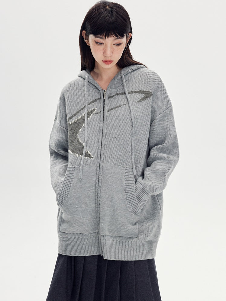 Star Hooded Sweater