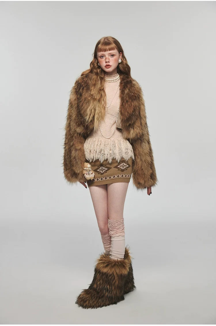 Rat Fur Short Thickened Coat