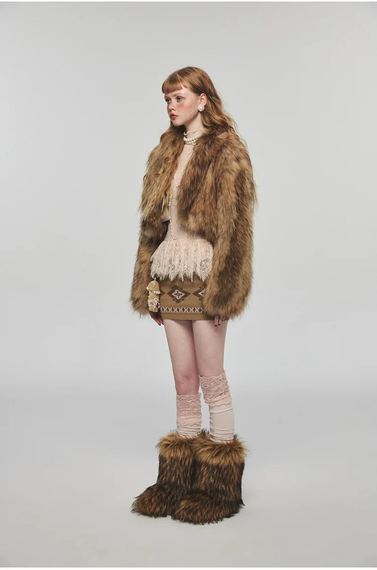 Rat Fur Short Thickened Coat