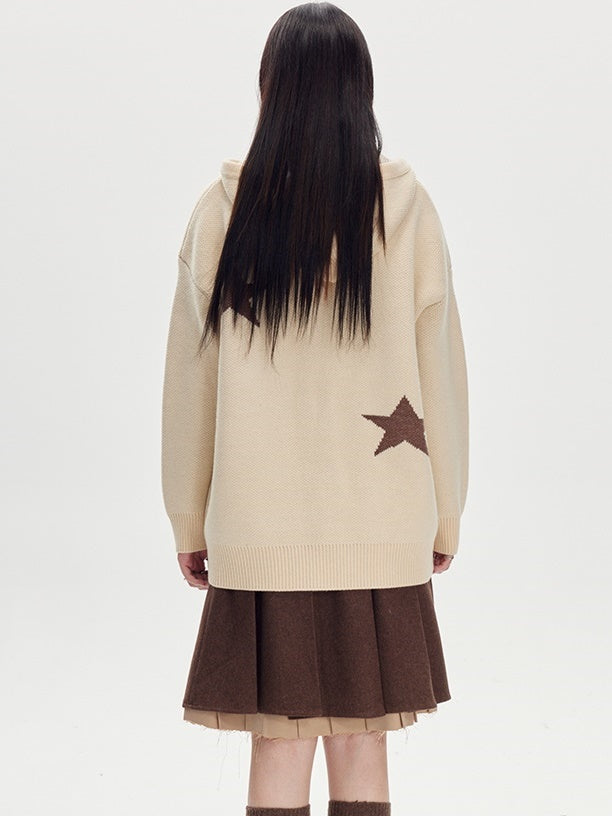 Star Hooded Sweater