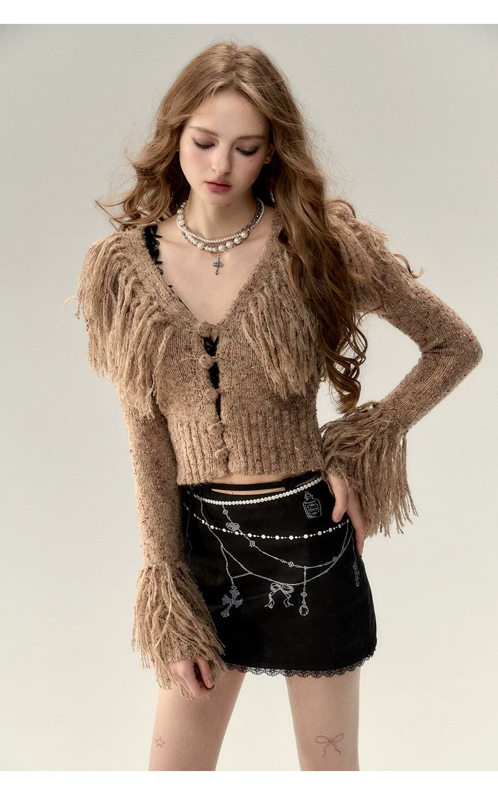 Fringe Knit Sweater