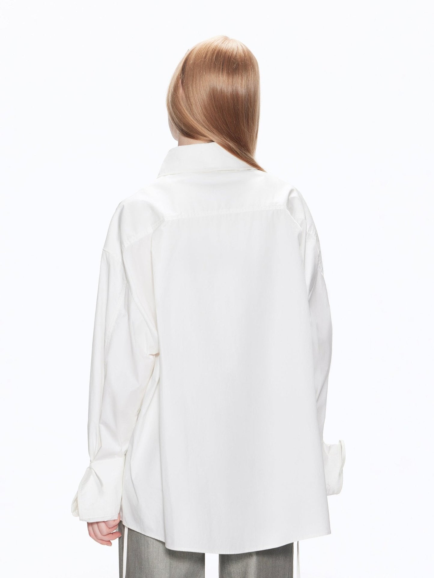 String Oversized Shirt RUN0024