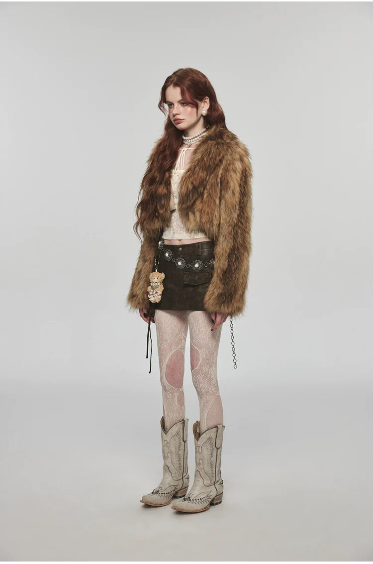 Rat Fur Short Thickened Coat