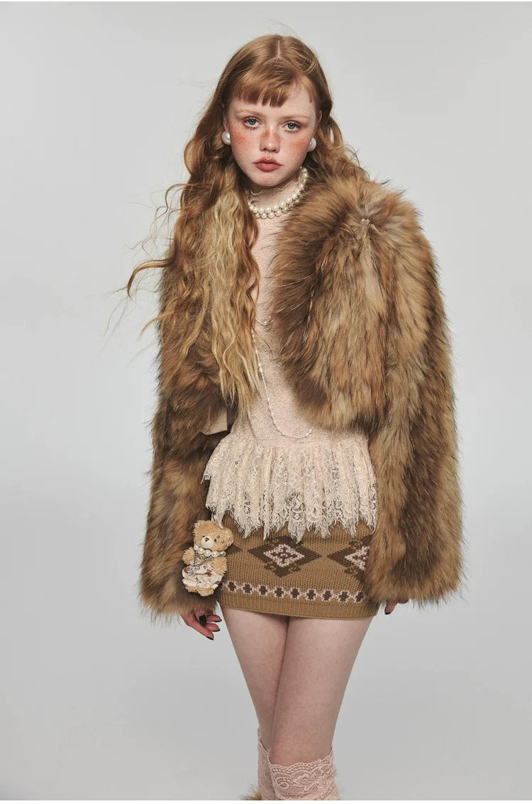 Rat Fur Short Thickened Coat