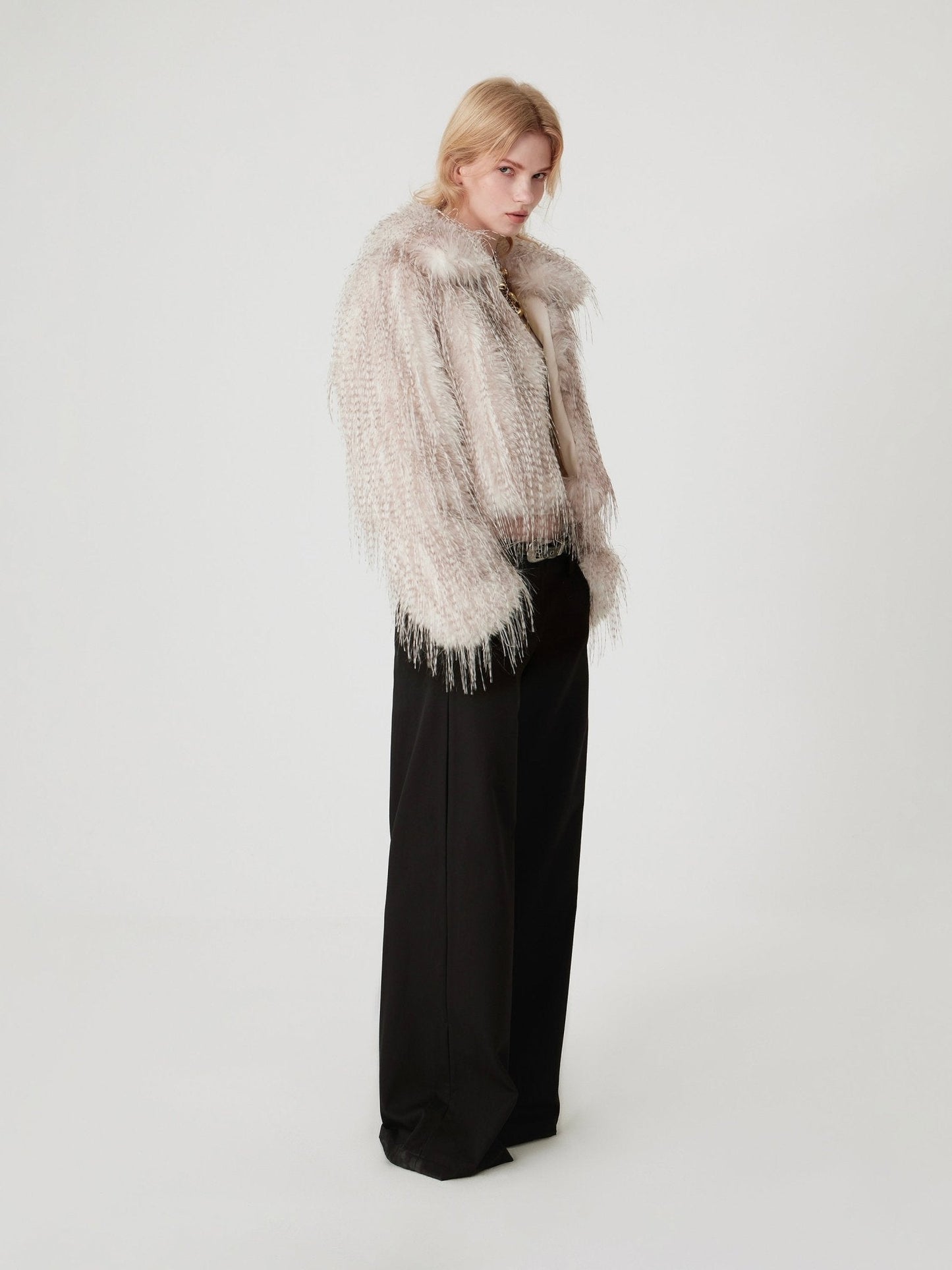 Faux-Fur Jacket RUN0006