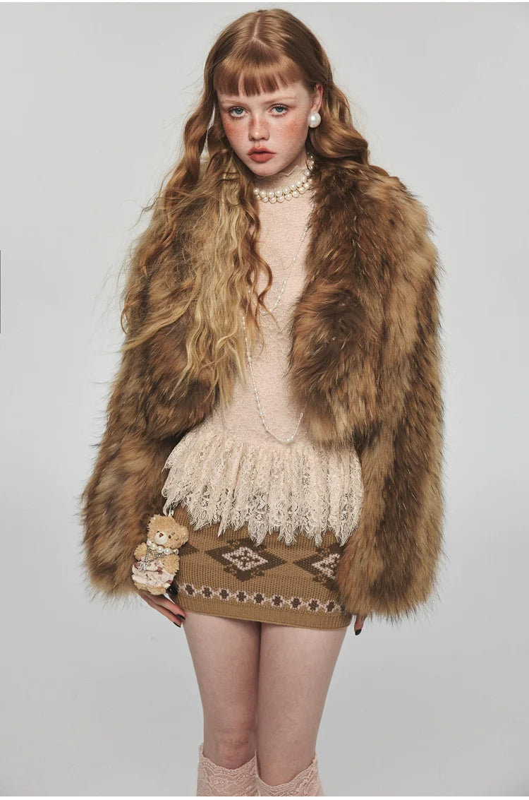 Rat Fur Short Thickened Coat