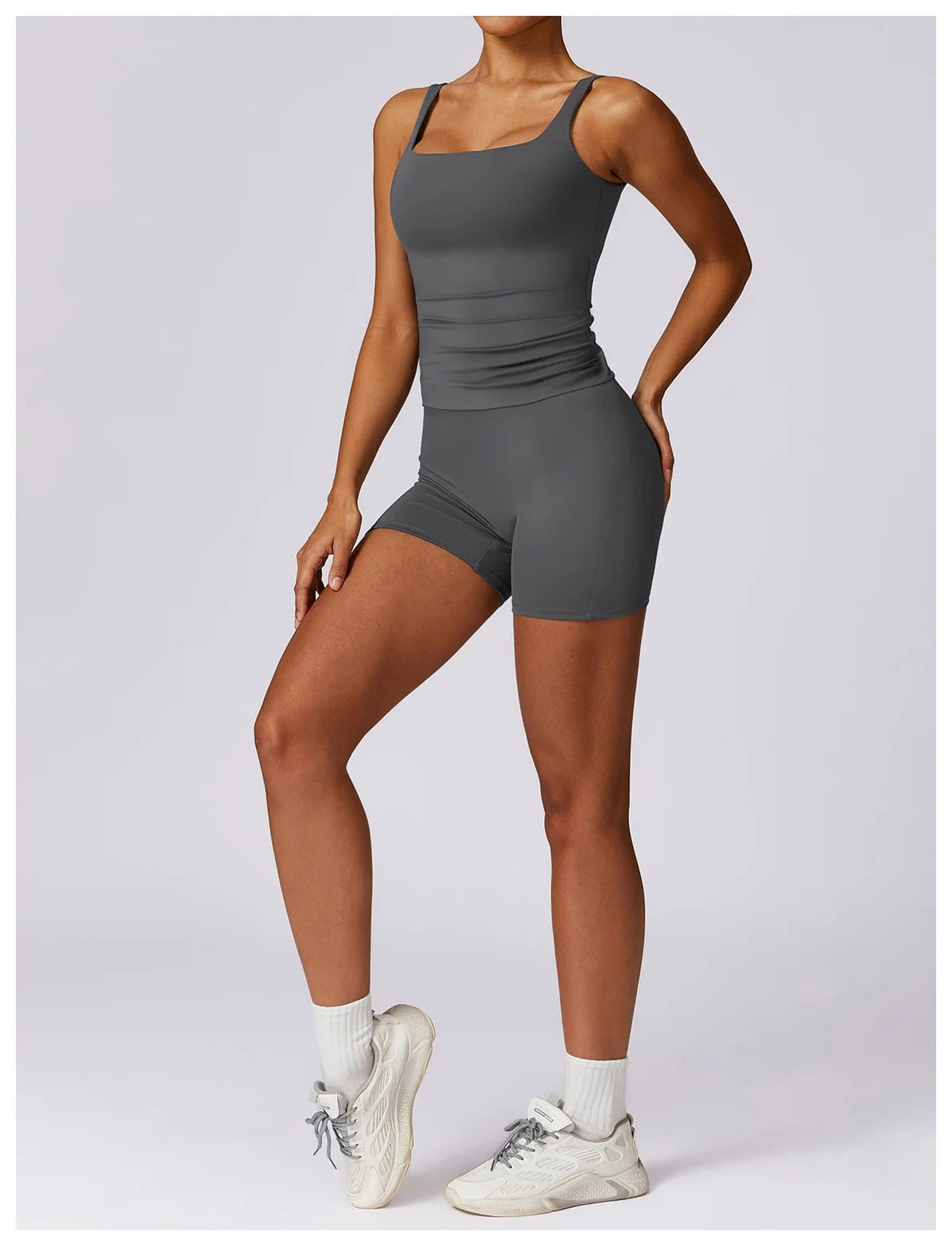 Second Skin Tank Top & Shorts Set