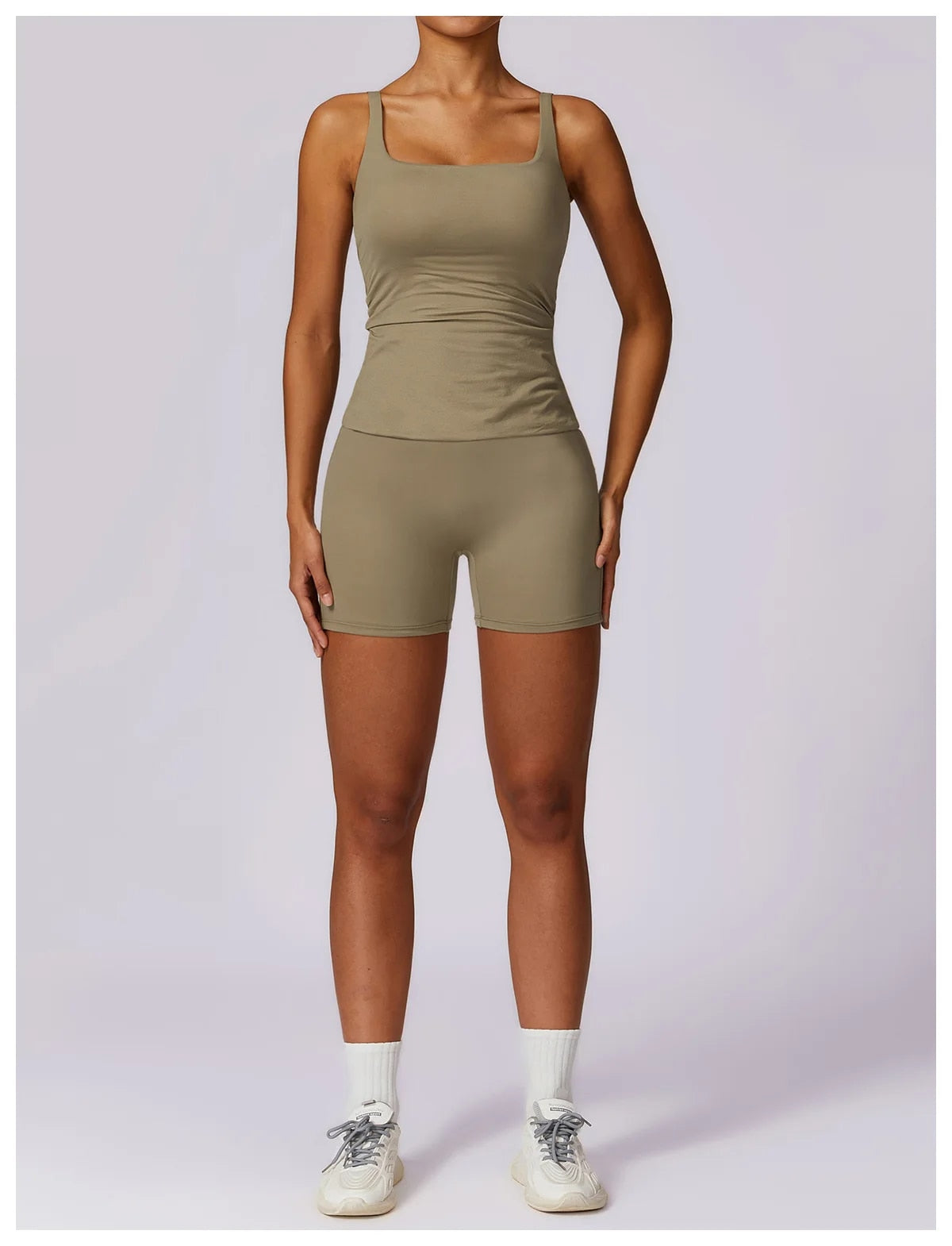 Second Skin Tank Top & Shorts Set