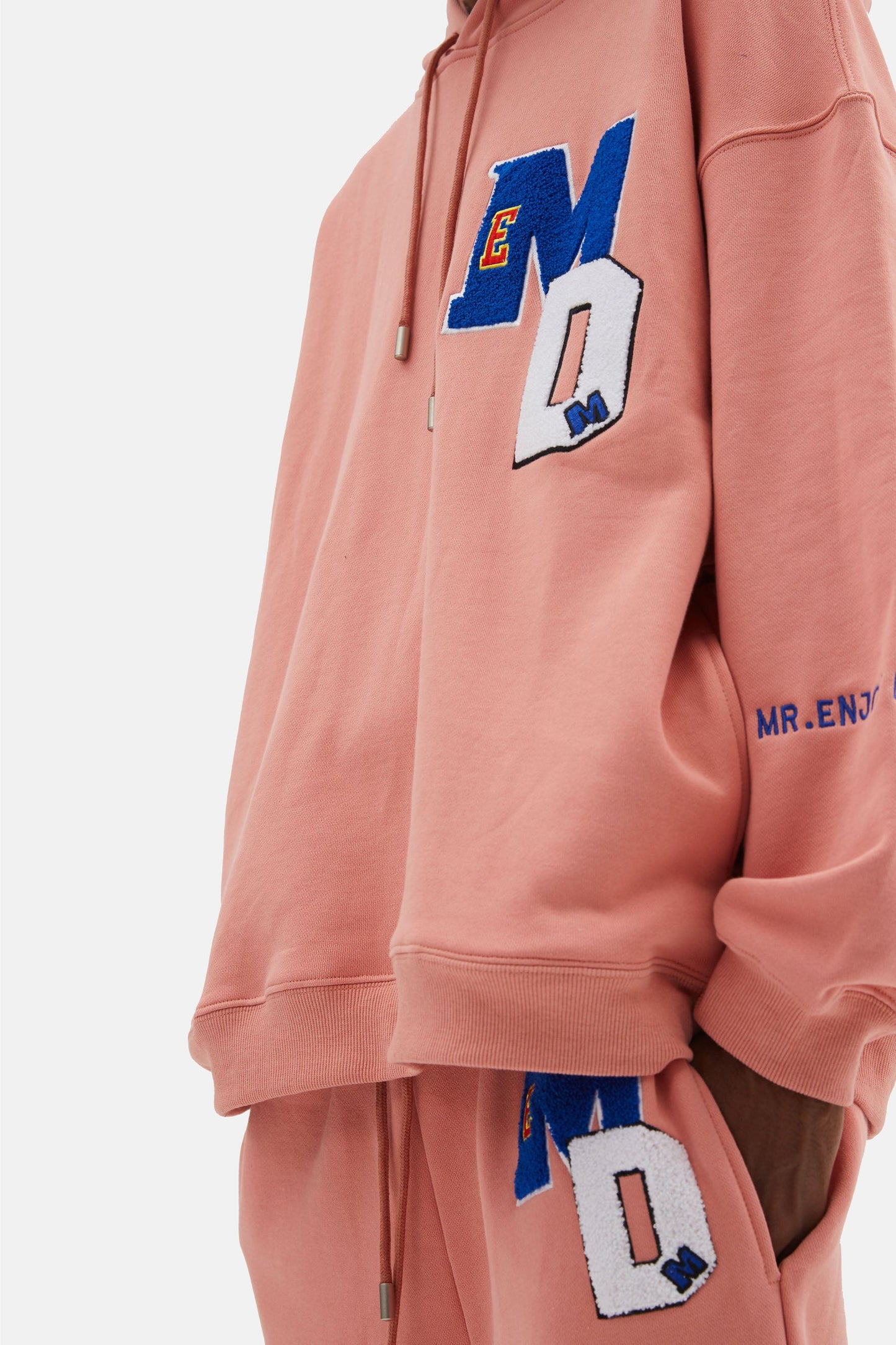 MEDM 로고 자수 후디