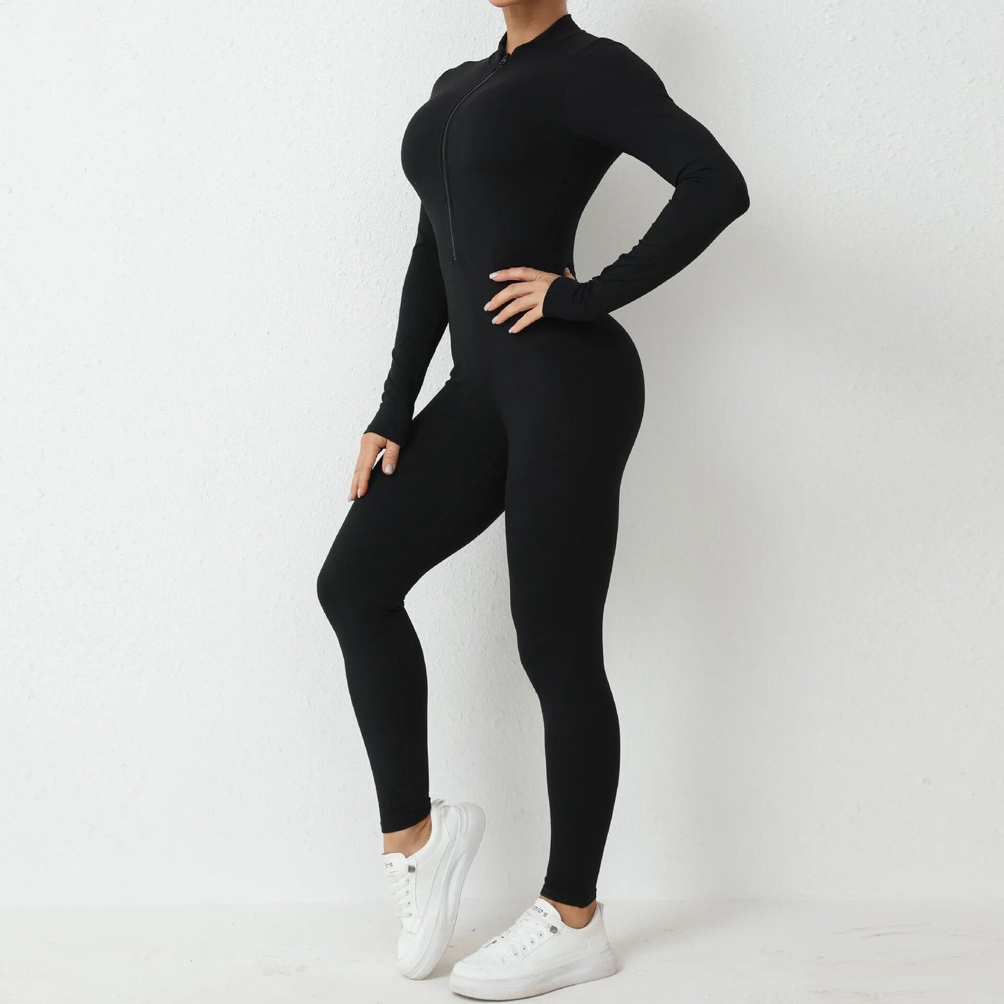 Essential Longsleeve Sculpt Jumpsuit