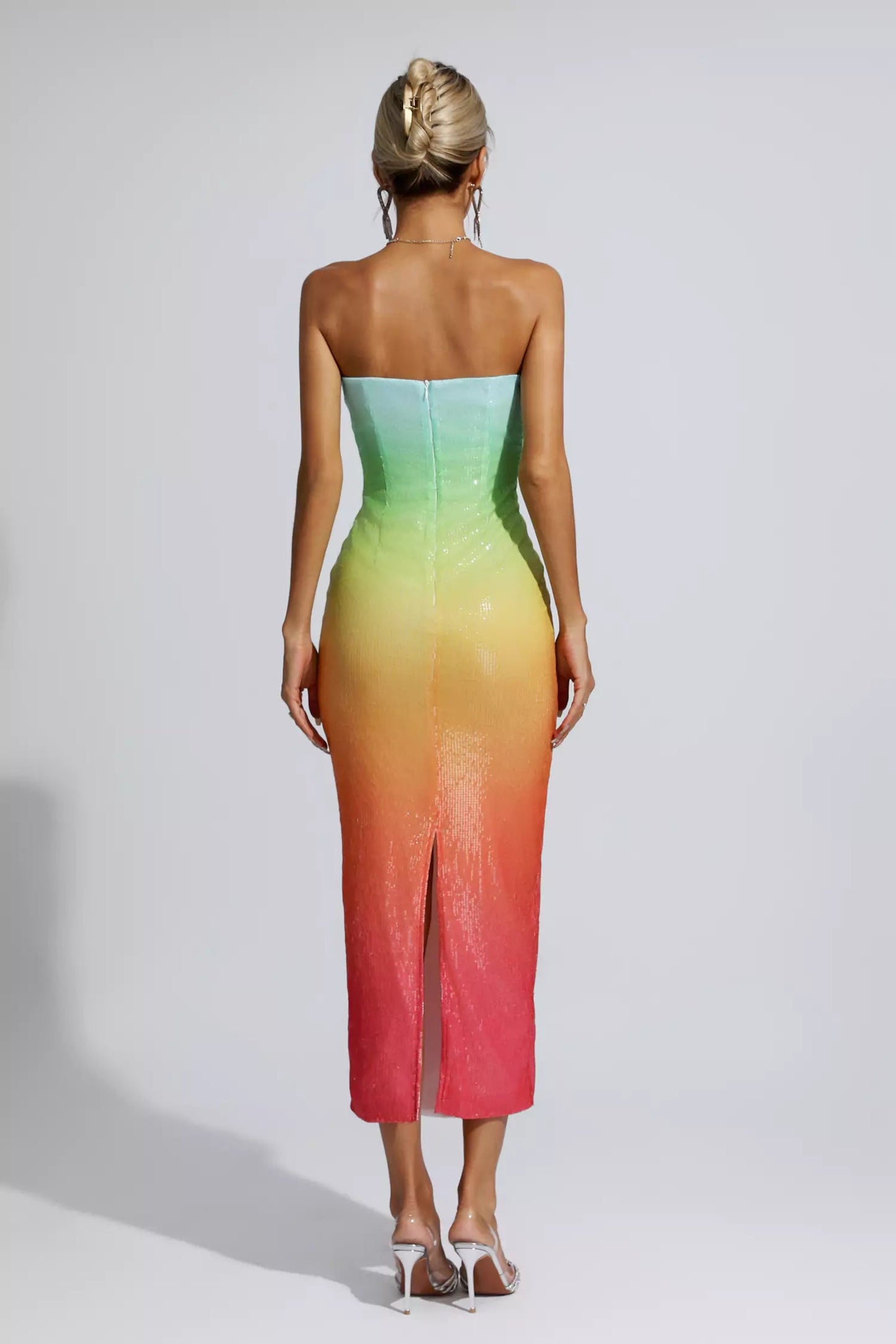 Regina Multicolored Sequin Bodycon Dress