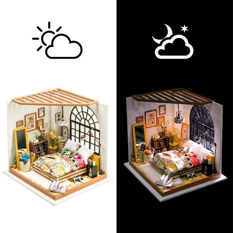 Miniature Dollhouse - Alice's Dreamy Bedroom