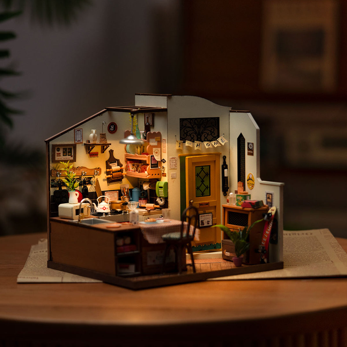 DIY Miniature House - Cozy Kitchen